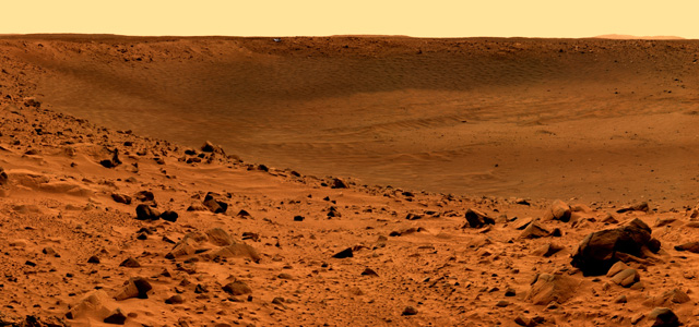 Mars Bonneville Crater