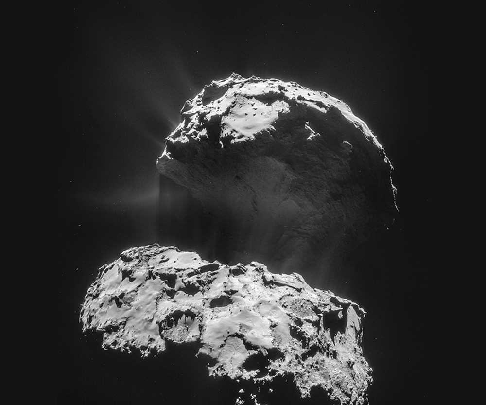 Dancing Dust on Comet 67P/Churyumov-Gerasimenko