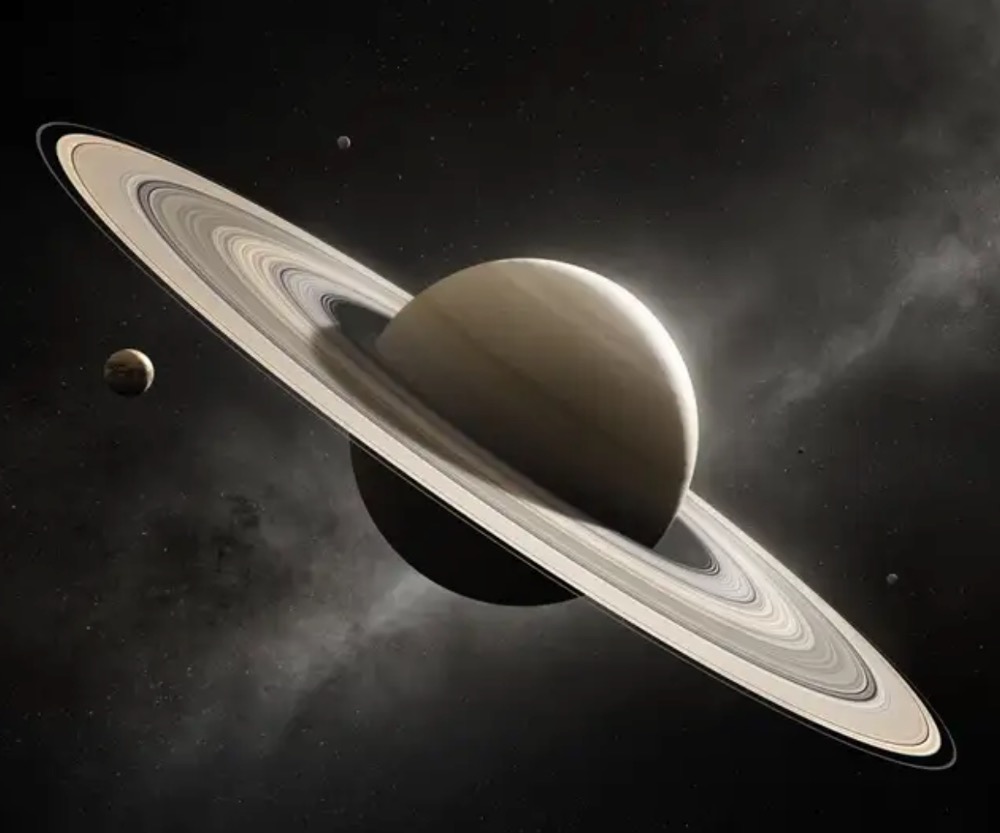 How did Saturn get its rings and tilt?