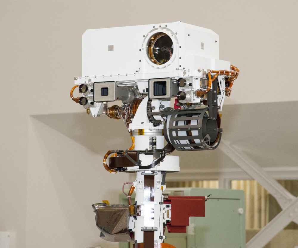 The Perseverance Rover Camera Mast