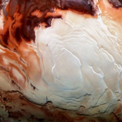 Mars' Subsurface - North Polar Ice Cap